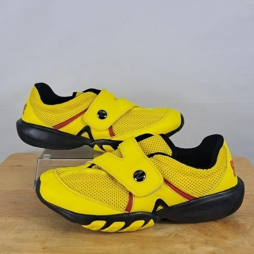 Zeko Strike King Lures mesh outdoors fishing boating yellow size 9 shoes